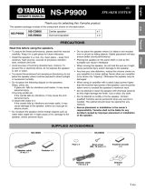 Yamaha NS-P9900 Bedienungsanleitung