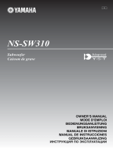 Yamaha NS-SW310 Bedienungsanleitung