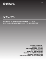 Yamaha NX-B02 Bedienungsanleitung