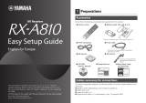 Yamaha RX-A810 Bedienungsanleitung