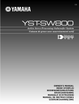 Yamaha YST-SW800 Bedienungsanleitung