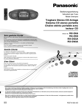 Panasonic RXD50AEG Bedienungsanleitung