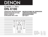 Denon Musical Instrument DN-X100 Benutzerhandbuch