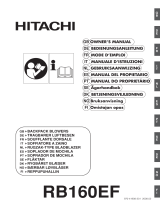 Hitachi Blower RB160EF Benutzerhandbuch