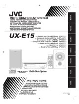 JVC Speaker System CA-UXE15 Benutzerhandbuch