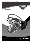 Philips Headphones HC8850 Benutzerhandbuch