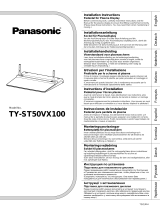 Panasonic TV Mount TY-ST50VX100 Benutzerhandbuch