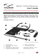 Vuzix iWear AV310 Widescreen Benutzerhandbuch
