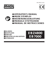 Zenoah Blower EBZ4800 Benutzerhandbuch