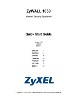 ZyXEL Switch 1050 Benutzerhandbuch