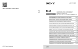 Sony ILCE-9 Benutzerhandbuch