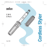 Braun 3589 C30S C ProS Cordless Styler Benutzerhandbuch
