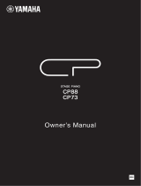 Yamaha CP73 Bedienungsanleitung