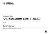 Yamaha MusicCast BAR 400 Benutzerhandbuch