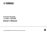 Yamaha YAS-209 Benutzerhandbuch