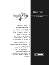 Stiga Park 125C Pro Electrical Cutting Deck Bedienungsanleitung