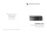 Grandstream Networks GXW4502 Installationsanleitung