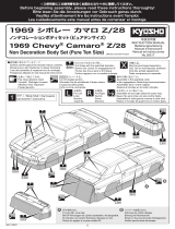 Kyosho No.392171969 Chevy Camaro Z_28 Body Shell Benutzerhandbuch