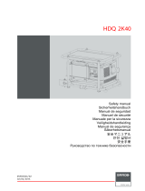 Barco HDQ-2K40 Benutzerhandbuch