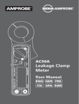 Amprobe AC50A Leakage Clamp Meter Benutzerhandbuch
