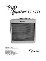 Fender Pro Junior™ IV Bedienungsanleitung