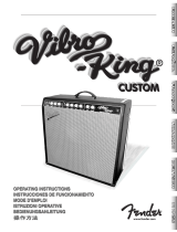 Fender Vibro-King Custom Bedienungsanleitung