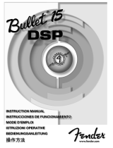 Fender Bullet 15 DSP Bedienungsanleitung