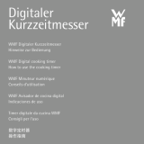WMF Digitaler Kurzzeitmesser 06.0890.1040 Bedienungsanleitung