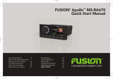 Fusion MS-RA670 Schnellstartanleitung