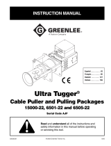 Greenlee Ultra Tugger - Serial Code AJF Benutzerhandbuch