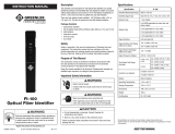 Greenlee FI-100 Fiber Identifier Benutzerhandbuch