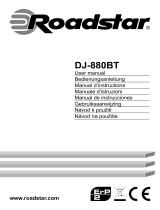 Roadstar DJ-880BT Benutzerhandbuch