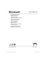 EINHELL TC-ID 1000 E Kit Benutzerhandbuch
