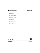 EINHELL TC-CS 1200 Benutzerhandbuch