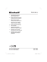Einhell Expert Plus TE-CI 18/1 Li (1x2,0Ah) Benutzerhandbuch