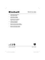 Einhell Expert Plus TE-CS 18/190 Li BL - Solo Benutzerhandbuch