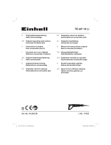 EINHELL TE-AP 18 Li-Solo Benutzerhandbuch