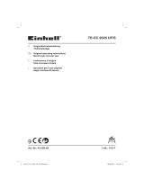 EINHELL Expert TE-CC 2025 UF/S Benutzerhandbuch