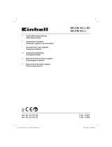 EINHELL GE-CM 33 Li Kit (2x2,0Ah) Benutzerhandbuch