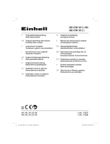 Einhell Expert Plus GE-CM 33 Li Kit (2x2,0Ah) Bedienungsanleitung
