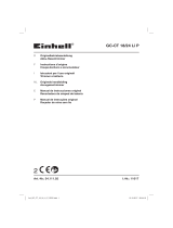 EINHELL GC-CT 18/24 Li P Benutzerhandbuch