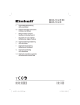 EINHELL GE-CL 18 Li E Kit (1x2,0Ah) Benutzerhandbuch