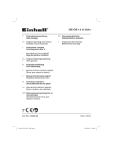 EINHELL GE-GS 18 Li-Solo Benutzerhandbuch