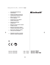 EINHELL Expert GE-EC 720 T Kit Benutzerhandbuch