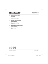 EINHELL TE-CR 18 Li-Solo Benutzerhandbuch