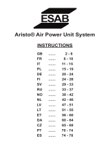 ESAB Aristo® Air Power Unit System Benutzerhandbuch
