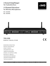 Monacor TXS-920 Benutzerhandbuch