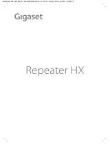 Gigaset Repeater HX Bedienungsanleitung