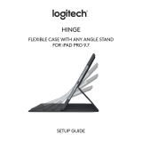 Logitech HINGE Flexible Case for iPad Pro 9.7 inch Installationsanleitung