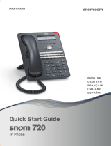 Snom 720 Quick Installation Guide